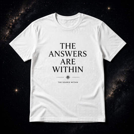 THE ANSWERS ARE WITHIN – Spiritual T-Shirt